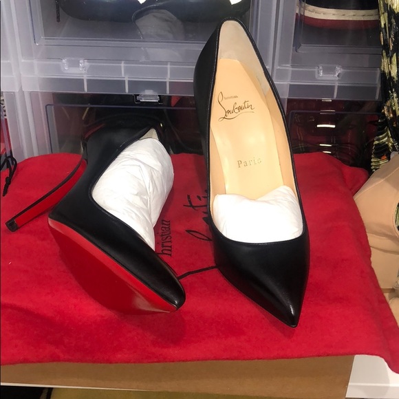 Christian Louboutin Shoes - Christian Louboutin Pigalle 100MM Black Pumps